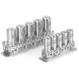 SMC solenoid valve 2 Port VDW VV2DW1/2/3, Manifold Base Series VDW, FKM/NBR Seals